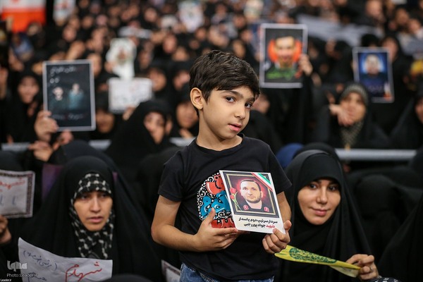 مراسم بزرگداشت شهدای جنگ تحمیلی اخیر با حضور رهبر انقلاب