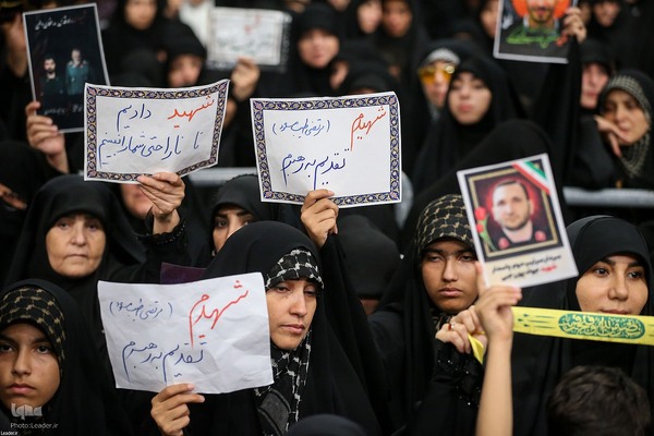 مراسم بزرگداشت شهدای جنگ تحمیلی اخیر با حضور رهبر انقلاب