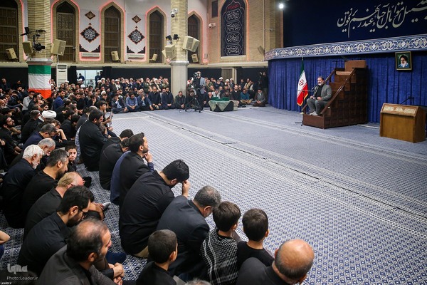 مراسم بزرگداشت شهدای جنگ تحمیلی اخیر با حضور رهبر انقلاب