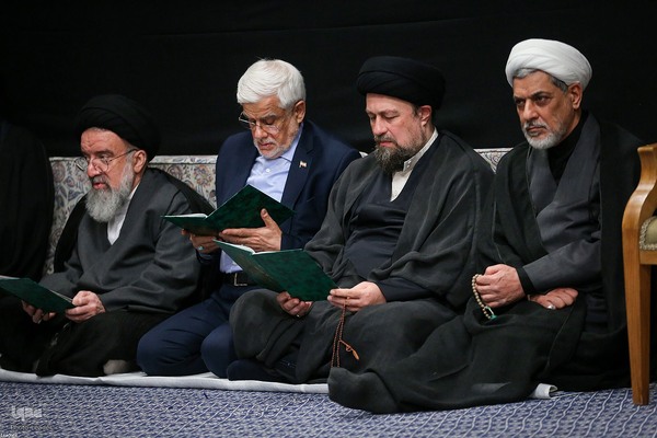 مراسم بزرگداشت شهدای جنگ تحمیلی اخیر با حضور رهبر انقلاب