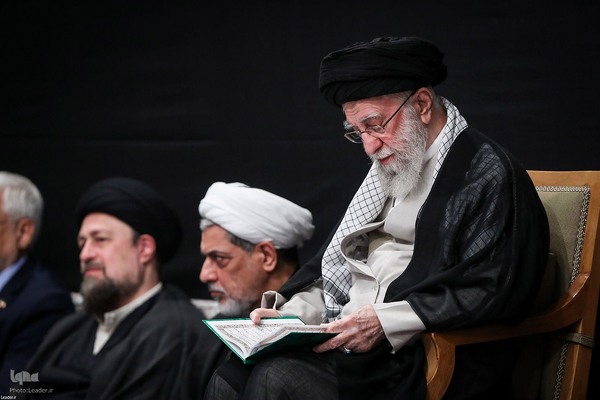 مراسم بزرگداشت شهدای جنگ تحمیلی اخیر با حضور رهبر انقلاب