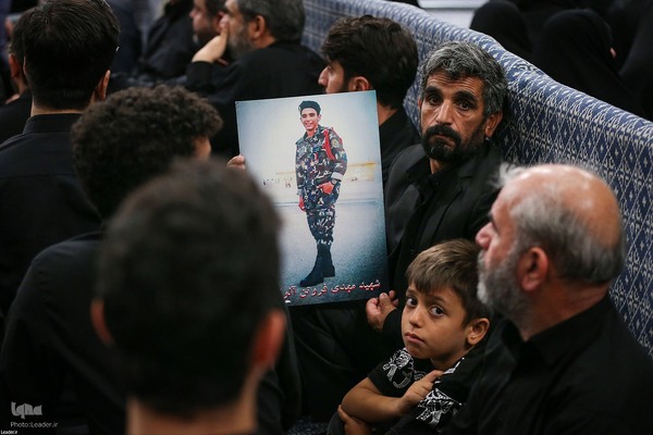 مراسم بزرگداشت شهدای جنگ تحمیلی اخیر با حضور رهبر انقلاب