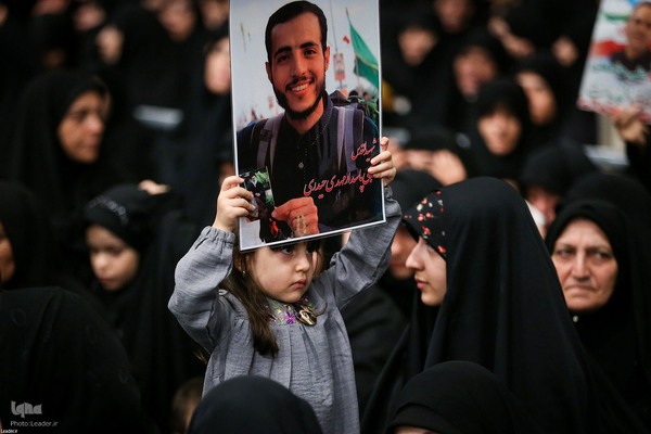 مراسم بزرگداشت شهدای جنگ تحمیلی اخیر با حضور رهبر انقلاب