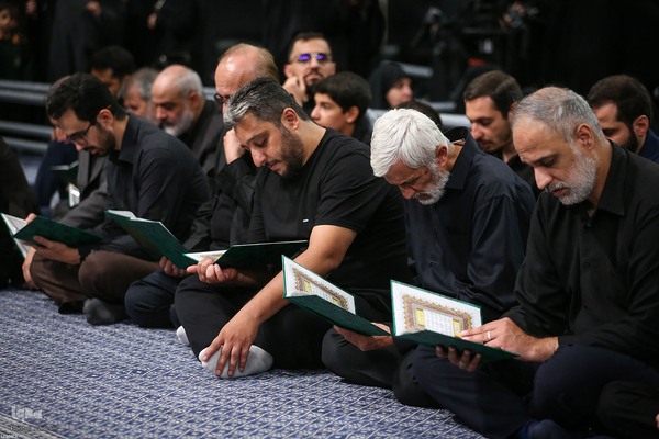 مراسم بزرگداشت شهدای جنگ تحمیلی اخیر با حضور رهبر انقلاب