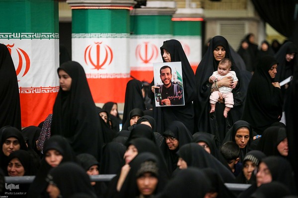 مراسم بزرگداشت شهدای جنگ تحمیلی اخیر با حضور رهبر انقلاب