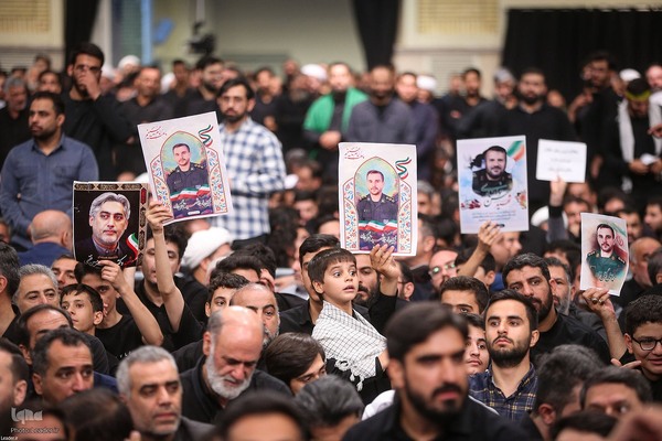 مراسم بزرگداشت شهدای جنگ تحمیلی اخیر با حضور رهبر انقلاب