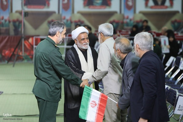 مراسم باشکوه اربعین شهدای اقتدار جنگ تحمیلی ۱۲ روزه