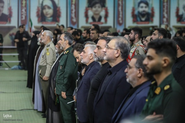 مراسم باشکوه اربعین شهدای اقتدار جنگ تحمیلی ۱۲ روزه