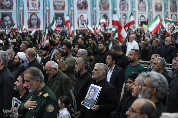مراسم باشکوه اربعین شهدای اقتدار جنگ تحمیلی ۱۲ روزه