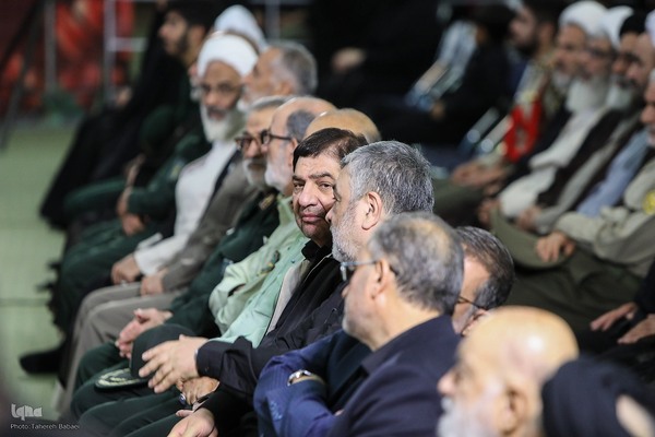 مراسم باشکوه اربعین شهدای اقتدار جنگ تحمیلی ۱۲ روزه