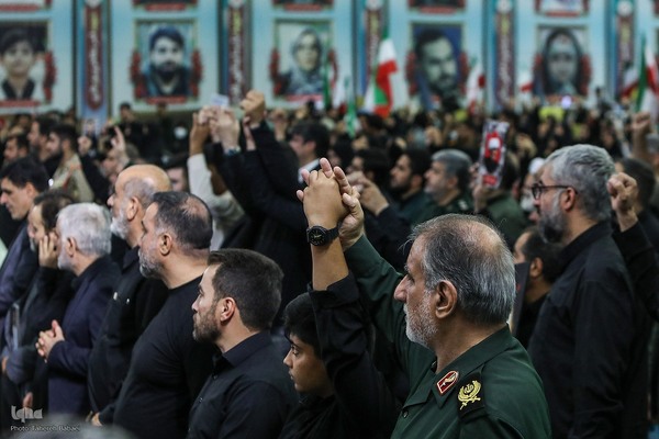 مراسم باشکوه اربعین شهدای اقتدار جنگ تحمیلی ۱۲ روزه