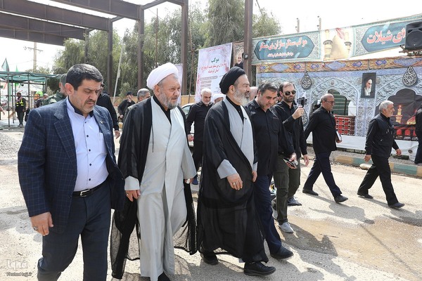 بازدید نماینده ولی‌فقیه از مرز خسروی