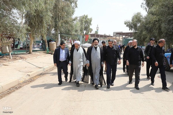 بازدید نماینده ولی‌فقیه از مرز خسروی