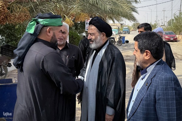 بازدید نماینده ولی‌فقیه از مرز خسروی