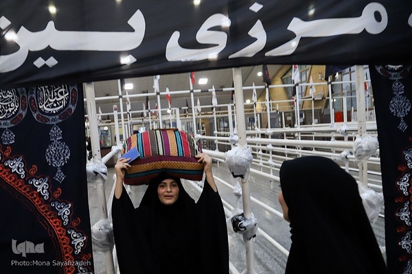 تردد زائران اربعین حسینی از مرز شلمچه