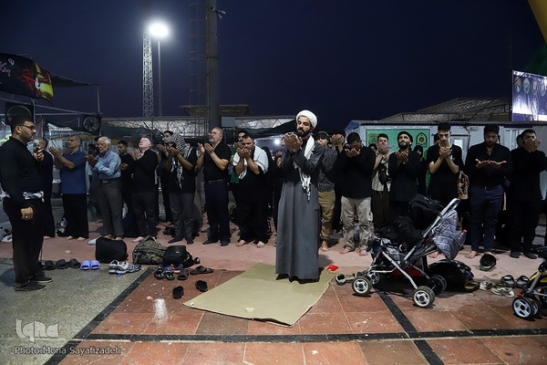 تردد زائران اربعین حسینی از مرز شلمچه