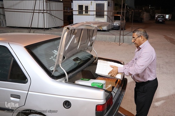 خدمت‌رسانی درمانی به زائران در مرز چذابه