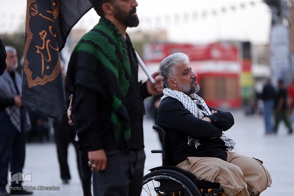 مراسم آیینی جاماندگان اربعین حسینی