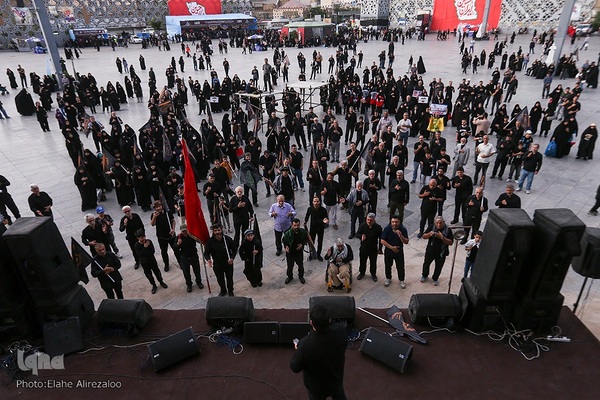مراسم آیینی جاماندگان اربعین حسینی