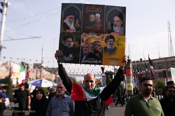 مراسم آیینی جاماندگان اربعین حسینی