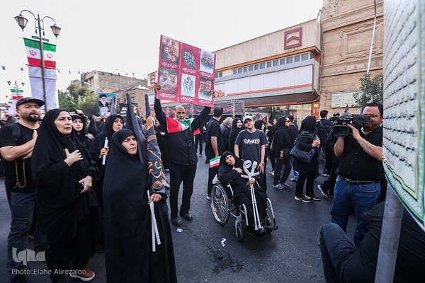 مراسم آیینی جاماندگان اربعین حسینی