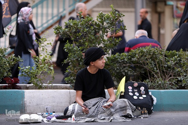 مراسم آیینی جاماندگان اربعین حسینی