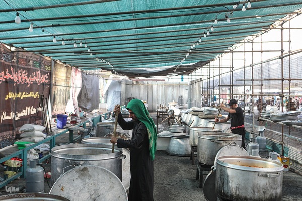 مراسم آیینی جاماندگان اربعین حسینی۲