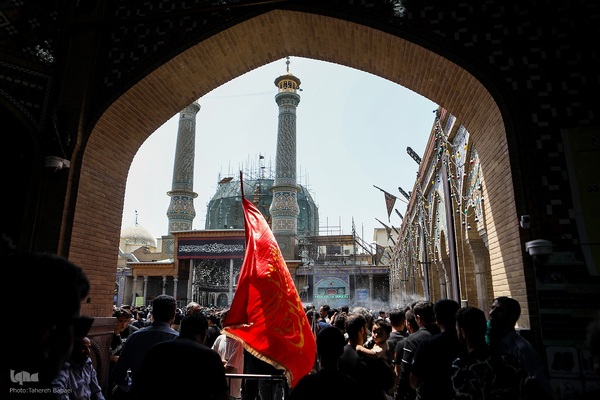 مراسم آیینی جاماندگان اربعین حسینی۲