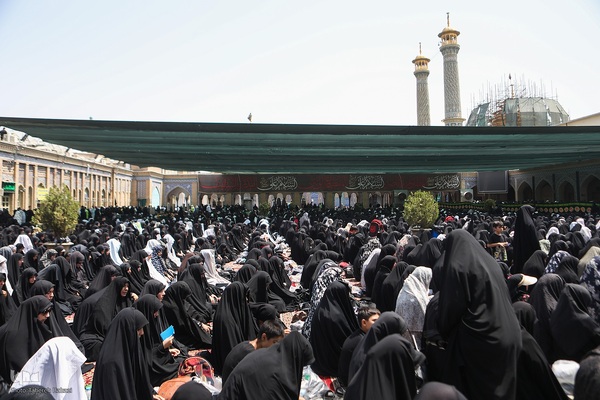 مراسم آیینی جاماندگان اربعین حسینی۲