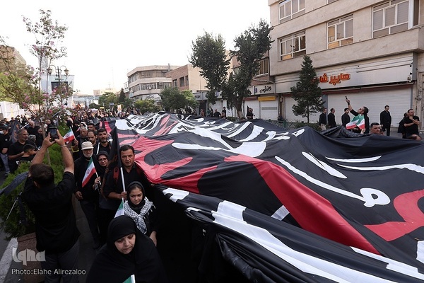 مراسم آیینی جاماندگان اربعین حسینی درتهران