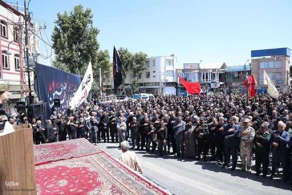 مراسم آیینی جاماندگان اربعین حسینی در آذرباییجان غربی