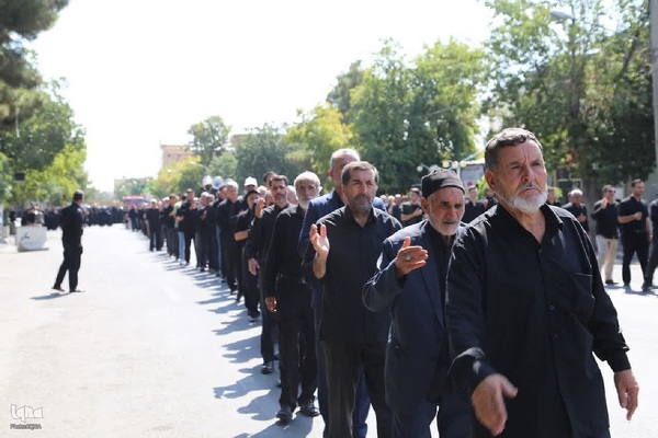مراسم آیینی جاماندگان اربعین حسینی در آذرباییجان غربی