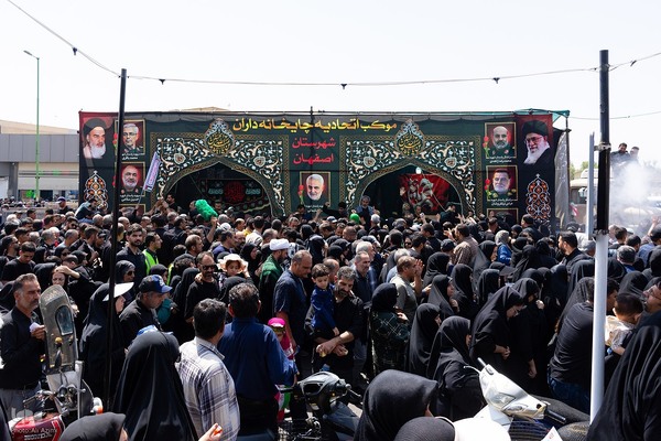 مراسم آیینی جاماندگان اربعین حسینی در اصفهان