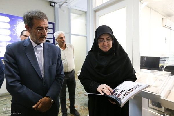 بازدید سخنگوی دولت از خبرگزاری ایکنا