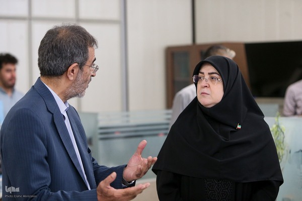 بازدید سخنگوی دولت از خبرگزاری ایکنا