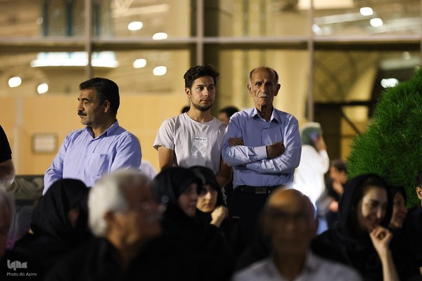 مراسم استقبال از پیکر استاد محمود فرشچیان در اصفهان