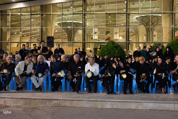 مراسم استقبال از پیکر استاد محمود فرشچیان در اصفهان