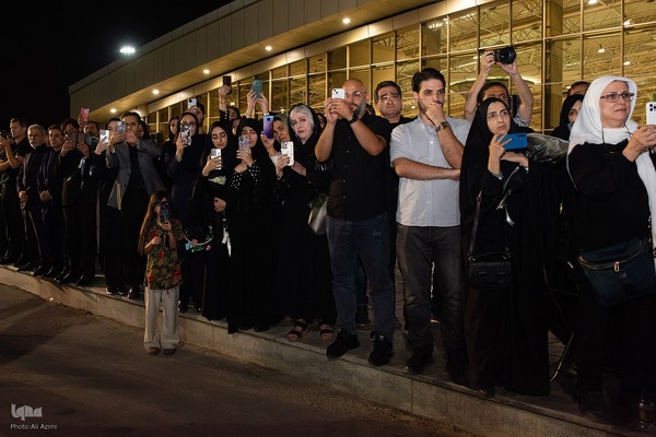 مراسم استقبال از پیکر استاد محمود فرشچیان در اصفهان