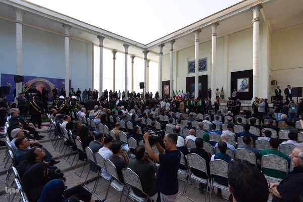 بدرقه پیکر استاد فرشچیان به خانه ابدی