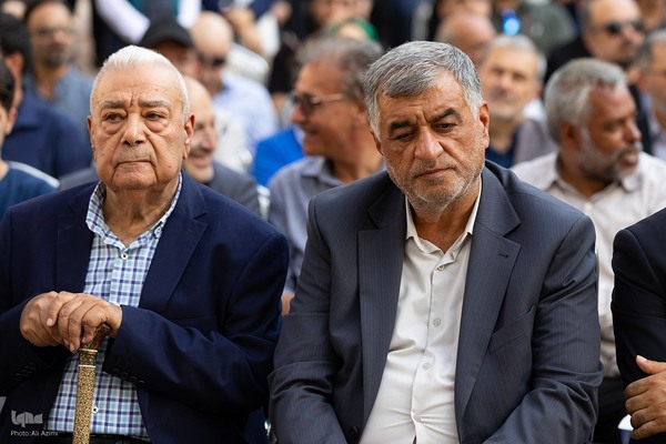 بدرقه پیکر استاد فرشچیان به خانه ابدی