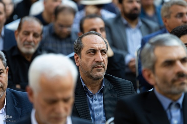 بدرقه پیکر استاد فرشچیان به خانه ابدی