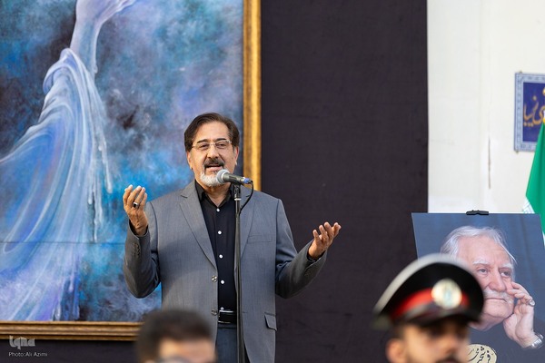 بدرقه پیکر استاد فرشچیان به خانه ابدی