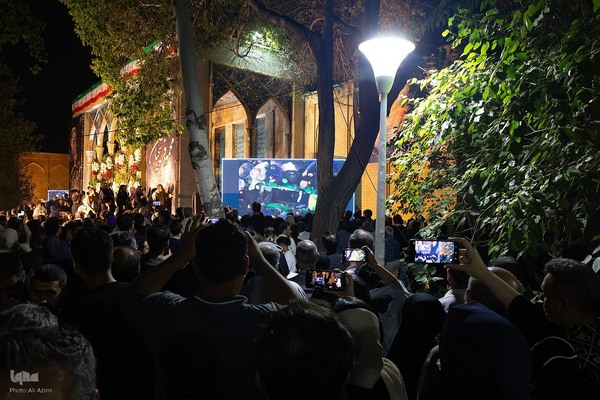 بدرقه پیکر استاد فرشچیان به خانه ابدی