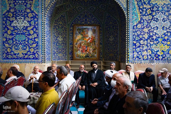 آیین بزرگداشت استاد فرشچیان در اصفهان