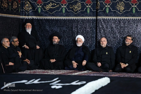 مراسم خطبه‌خوانی شب شهادت امام رضا(ع) در حرم رضوی