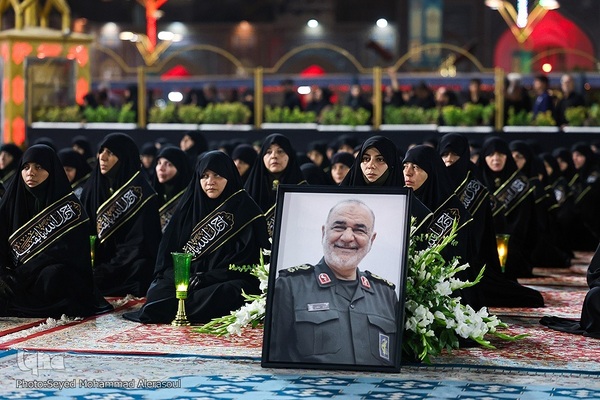 مراسم خطبه‌خوانی شب شهادت امام رضا(ع) در حرم رضوی