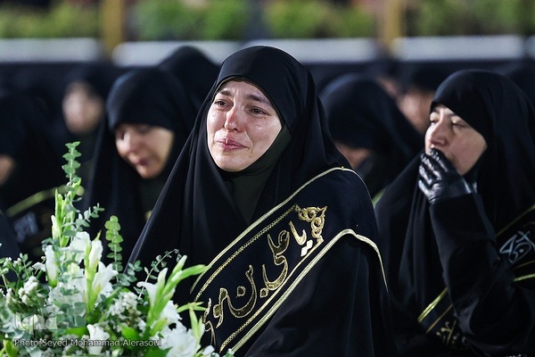 مراسم خطبه‌خوانی شب شهادت امام رضا(ع) در حرم رضوی