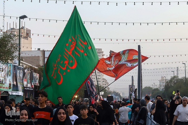 عزاداری شب شهادت امام رضا(ع) در مشهد