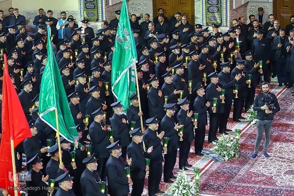 مراسم شب شام غریبان امام رضا(ع)