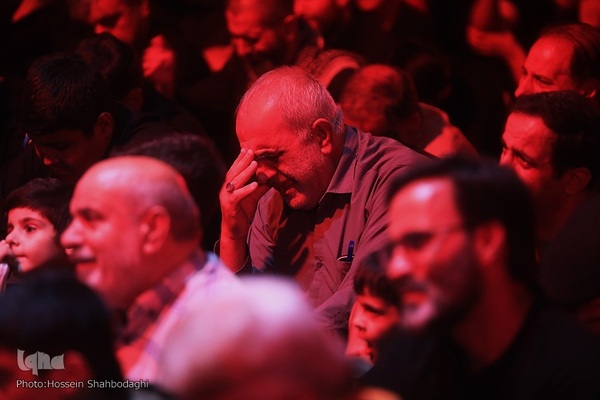 عزاداری شب شهادت امام حسن عسکری در مسجد مقدس جمکران